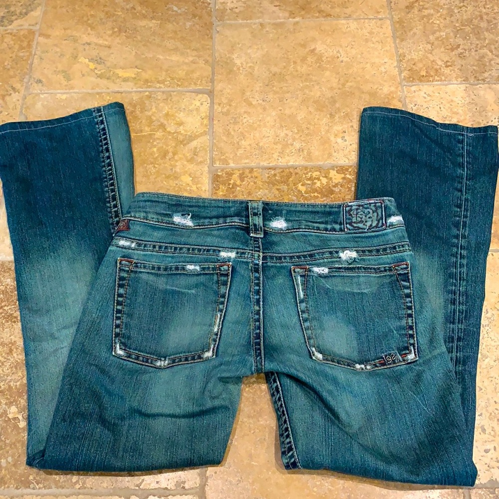 1921 Vintage Distressed Low Rise Jeans!
